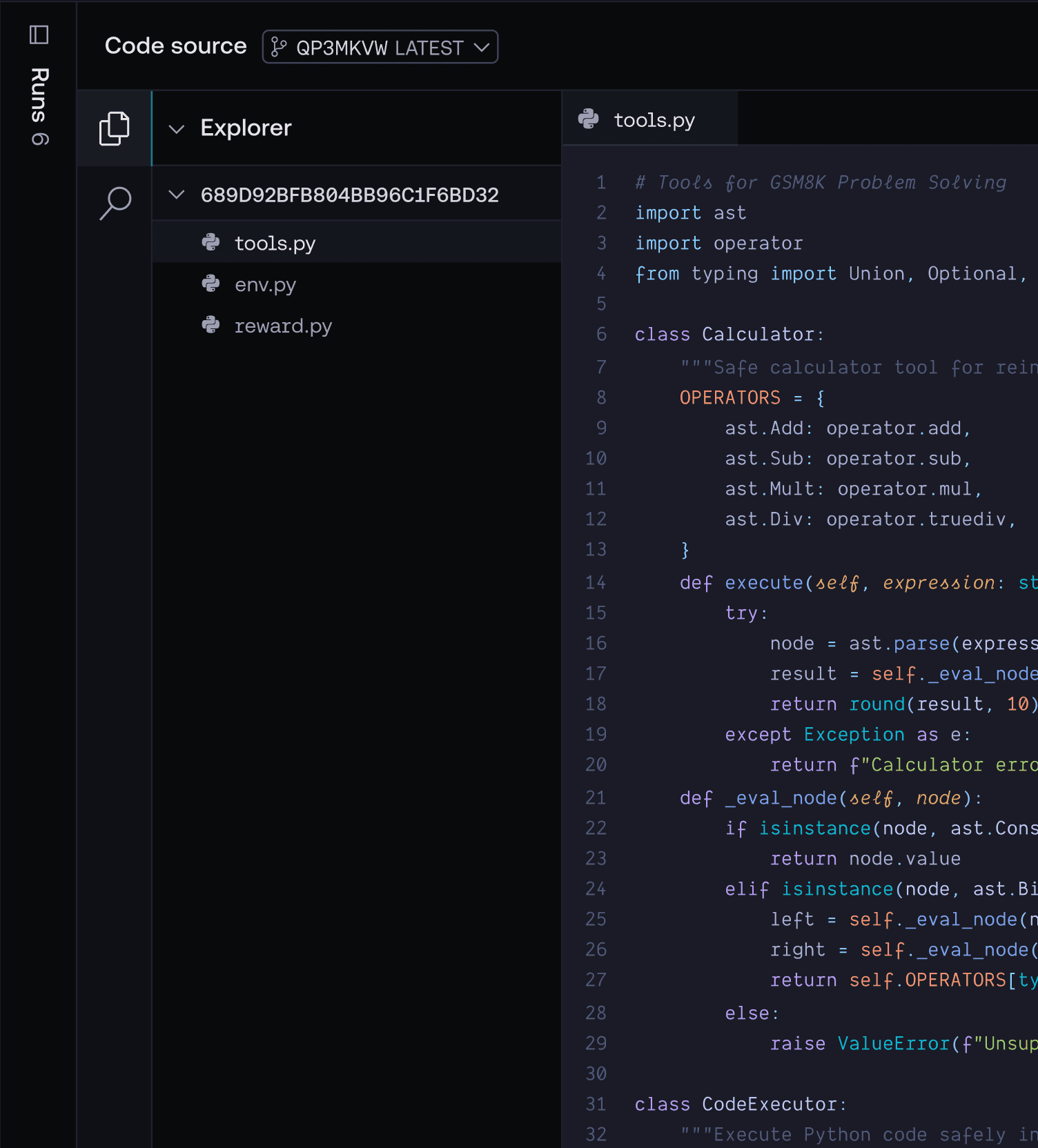 Setup your environment